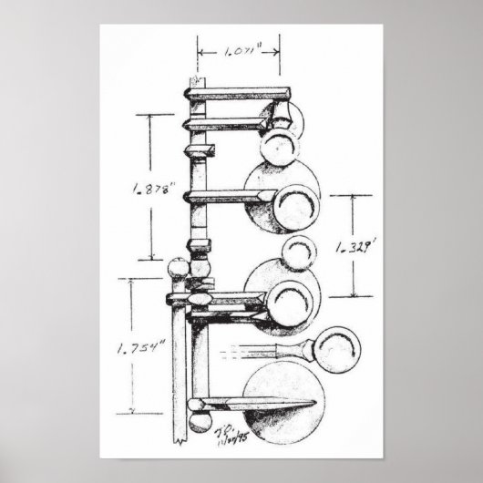 1939 Selmer Paris Balanced Action Saxophone Poster (Voorkant)