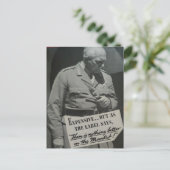 1939 Vintage Dure Man Collage Briefkaart (Staand voorkant)