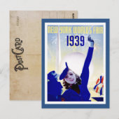 1939 World's Fair  Briefkaart (Voorkant / Achterkant)