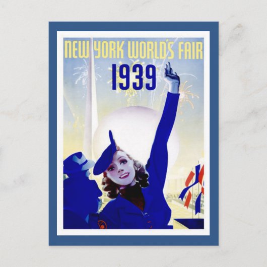 1939 World's Fair  Briefkaart (Voorkant)