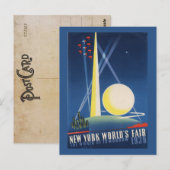 1939 World's Fair  Briefkaart (Voorkant / Achterkant)