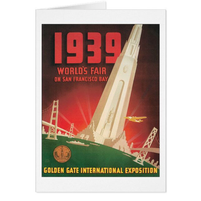 1939 World's Fair San Francisco Bay (Voorkant)