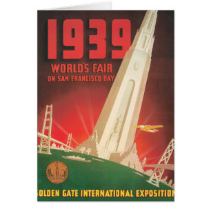 1939 World's Fair San Francisco Travel Poster