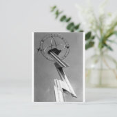 1939 World's Fair Tower New York Briefkaart (Staand voorkant)