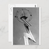 1939 World's Fair Tower New York Briefkaart (Voorkant / Achterkant)