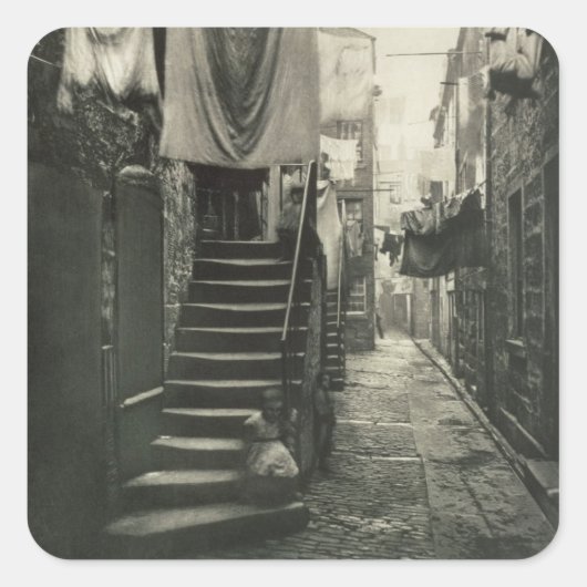 193, 17-27 High Street, Glasgow, uit 'O Vierkante Sticker (Voorkant)