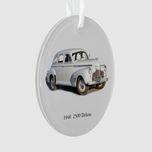 1940 2500 Deluxe-acrylsiermiddel Ornament (voorkant)