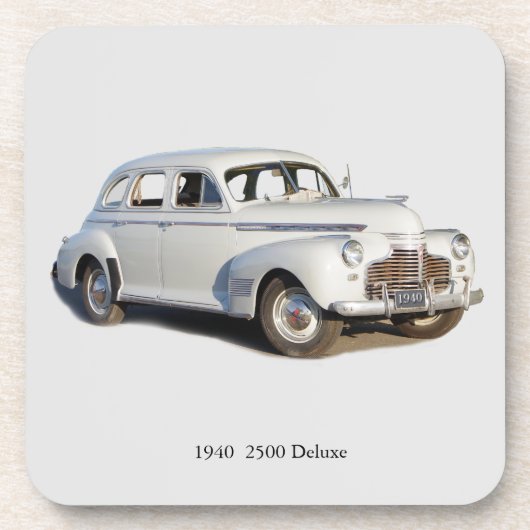 1940 2500 Deluxe-onderzetter ingesteld Bier Onderzetter (Voorkant)