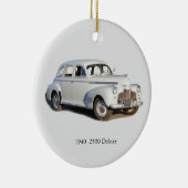 1940 2500 Deluxe-siermiddel Keramisch Ornament (Rechts)