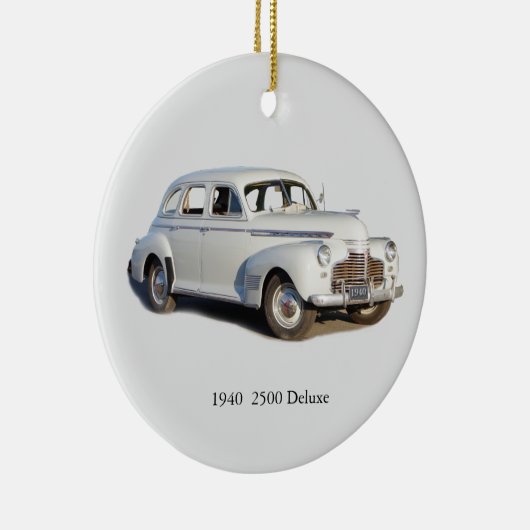 1940 2500 Deluxe-siermiddel Keramisch Ornament (Rechts)