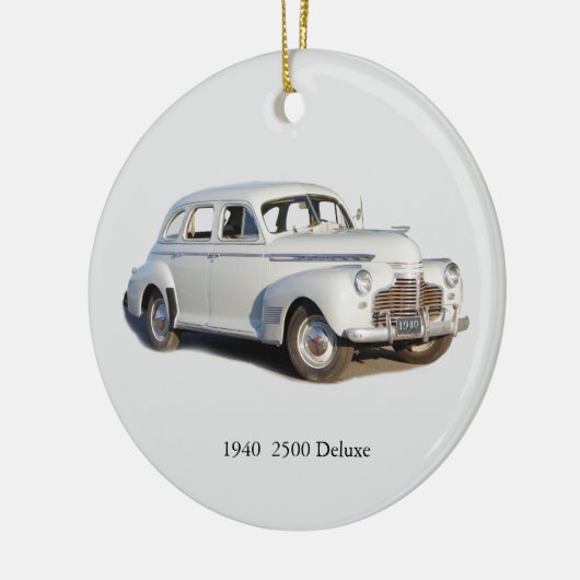 1940 2500 Deluxe-siermiddel Keramisch Ornament (Links)