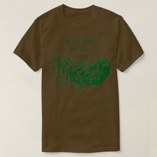 1940 Black Hills South Dakota T-shirt (Design voorkant)