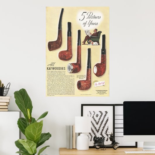 1940  buizen en pijpen poster (Thuiskantoor)