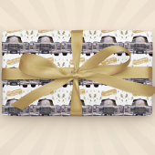 1940 Cadillac Verjaardag Milestone gepersonaliseer Cadeaupapier