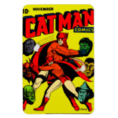 1940 CAT-MAN Comics Flexible Magnet Magneet (Verticaal)