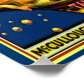 1940 "Deep Water" Fruit AD -12 x 16 Poster (Hoek)