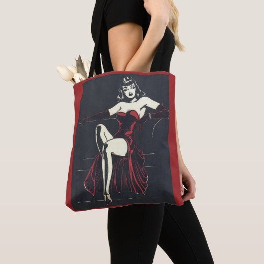 1940 Femme Fatale Tote Bag (Dichtbij)
