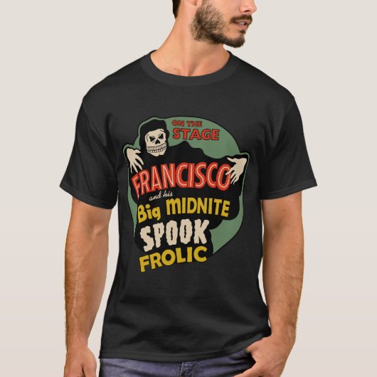 1940 Francisco Midnite Spook Frolic T-shirt (Voorkant)