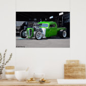 1940 Hot-Rod Pickup Poster (Keuken)