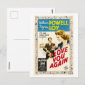 1940: I Love You Again Briefkaart (Voorkant / Achterkant)