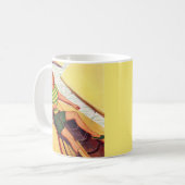 1940 is een meisje op een boot koffiemok (Voorkant links)