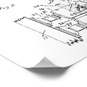 1940  kunst met anatomische ruggengraat poster (Hoek)