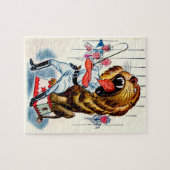 1940 leeuwentemmer en leeuw legpuzzel (Horizontaal)