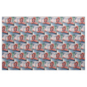 1940 mooie vrouw in de auto stof (Fat Quarter)
