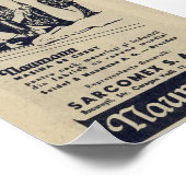  1940 naaimachine, roemeens, NAUMANN Poster (Hoek)