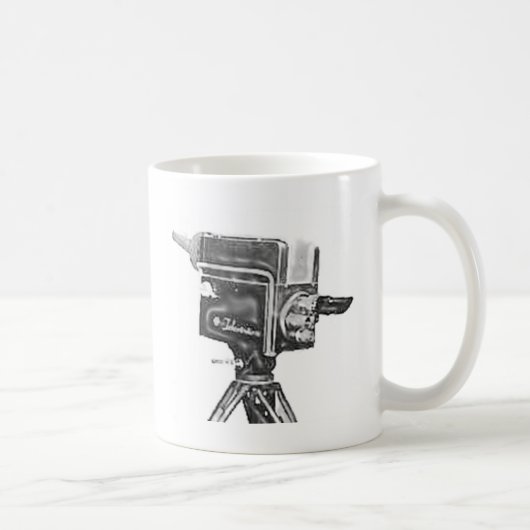 1940 of 1950 Broadcast Studio TV Camera Koffiemok (Rechts)