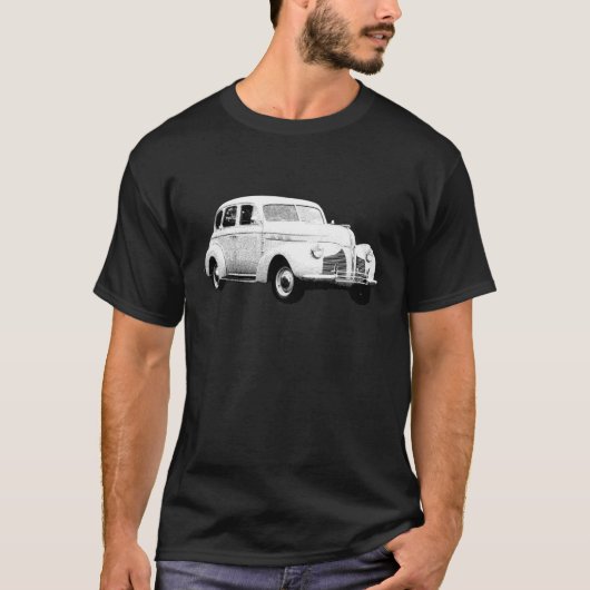 1940 Pontiac Deluxe Six T-shirt (Voorkant)