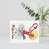 1940 Spaans reisaffiche Briefkaart (Staand voorkant)