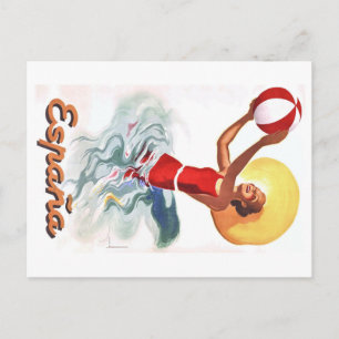 1940 Spaans reisaffiche Briefkaart