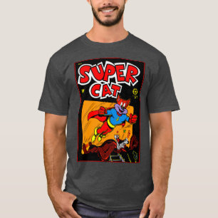 1940 SuperCat Comics T-shirt