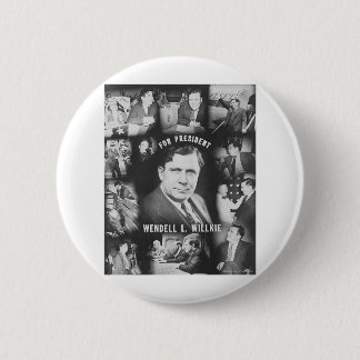 1940 Wendell Willkie Ronde Button 5,7 Cm