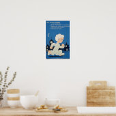 1940 WPA WEE WILLIE WINKIE Kunstproject Poster (Keuken)