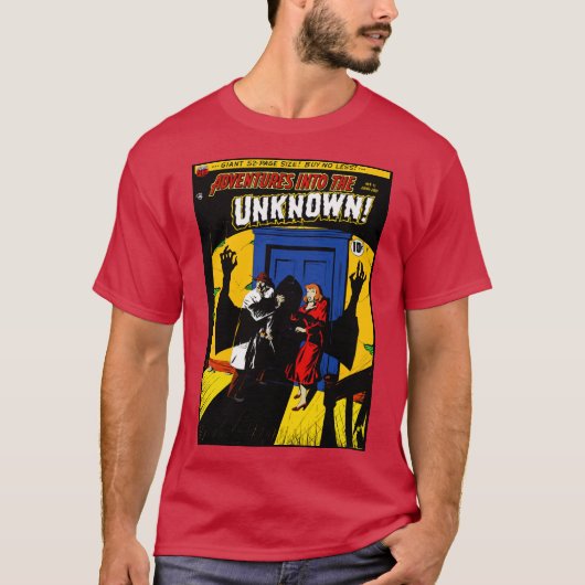 1940's Adventure into the UNKNOWN! T-Shirt (Voorkant)
