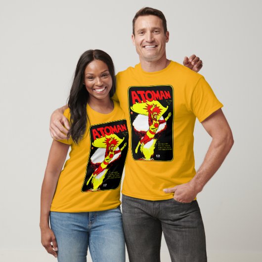 1940's ATOMAN Retro Comics T-shirt (Unisex)