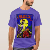 1940's Black Cat Comic T-Shirt (Voorkant)