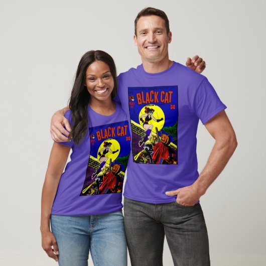 1940's Black Cat Comic T-Shirt (Unisex)
