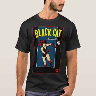 1940's Black Cat Comics "Hero" T-Shirt