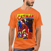 1940's Cat-Man Comic T-Shirt (Voorkant)