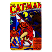 1940's Cat-Man Comics Magnet Magneet (Verticaal)