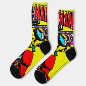 1940's CAT-MAN Comics Socks Sokken (Links)