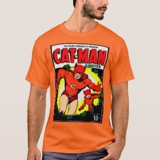 1940's CAT-MAN Comics T-Shirt 