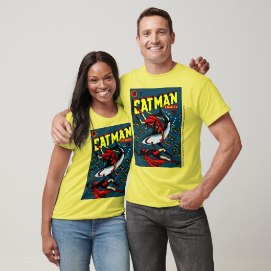 1940's CAT-MAN Comics T-Shirt (Unisex)