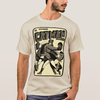 1940's CAT-MAN Comics T-shirt