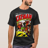 1940's CAT-MAN Comics T-shirt (Voorkant)