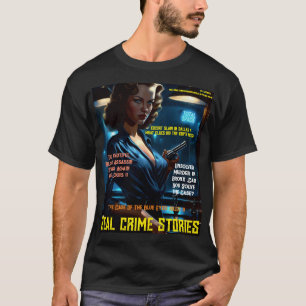 1940s Detective Magazine cover T-shirt