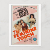 1940s Film The Feminine Touch Briefkaart (Voorkant)